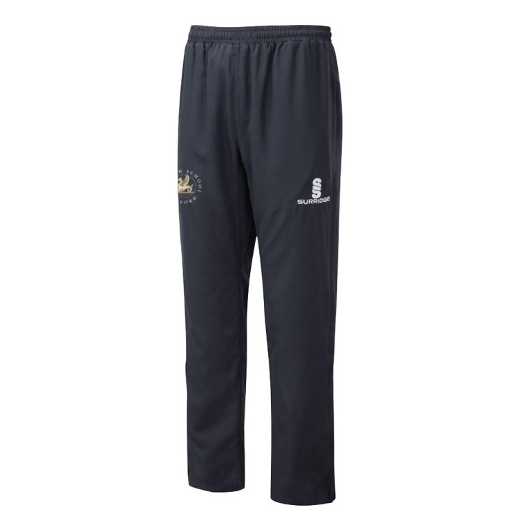Dragon School Staff Poplin Track Pant Navy - MEN'S